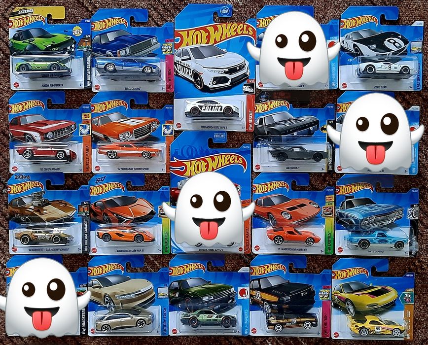 Машинки Hot Wheels, все по 130 грн.