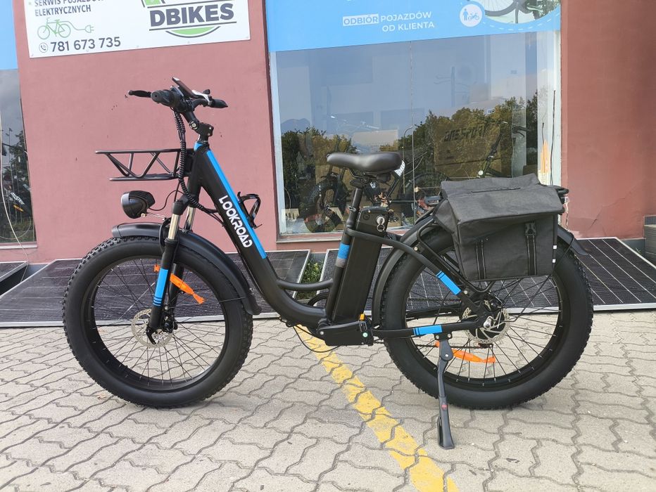 Rower elektryczny miejski Fatbike 26 x 4,0 - zdjęcie 4
