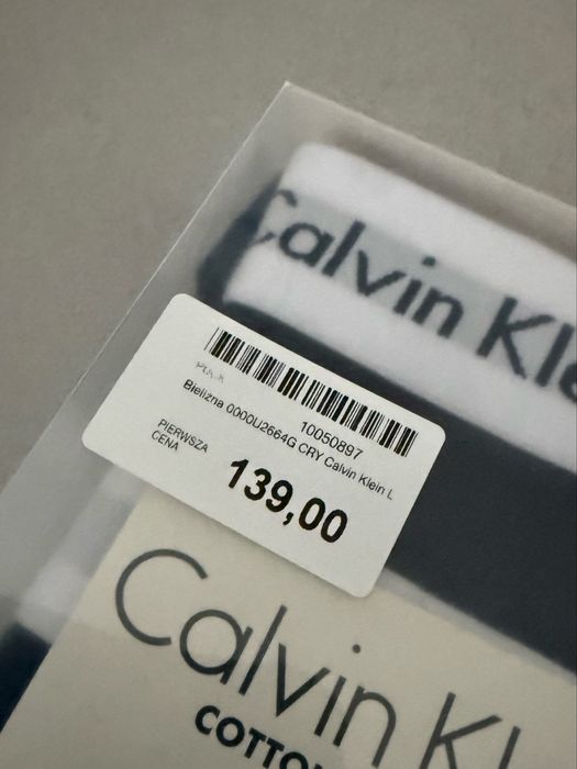 Bokserki Calvin Klein Czarne L