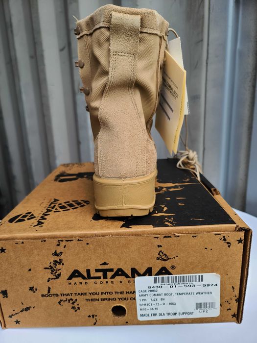 buty wjoskowe Altama (US army) vibram - pustynne