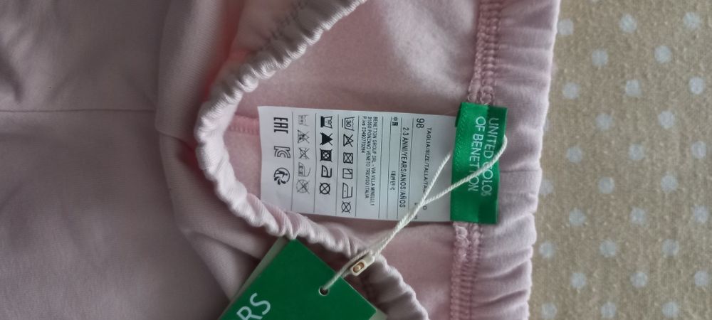 Calças Beneton Tam 2,3 Anos  ( Portes Incluídos)