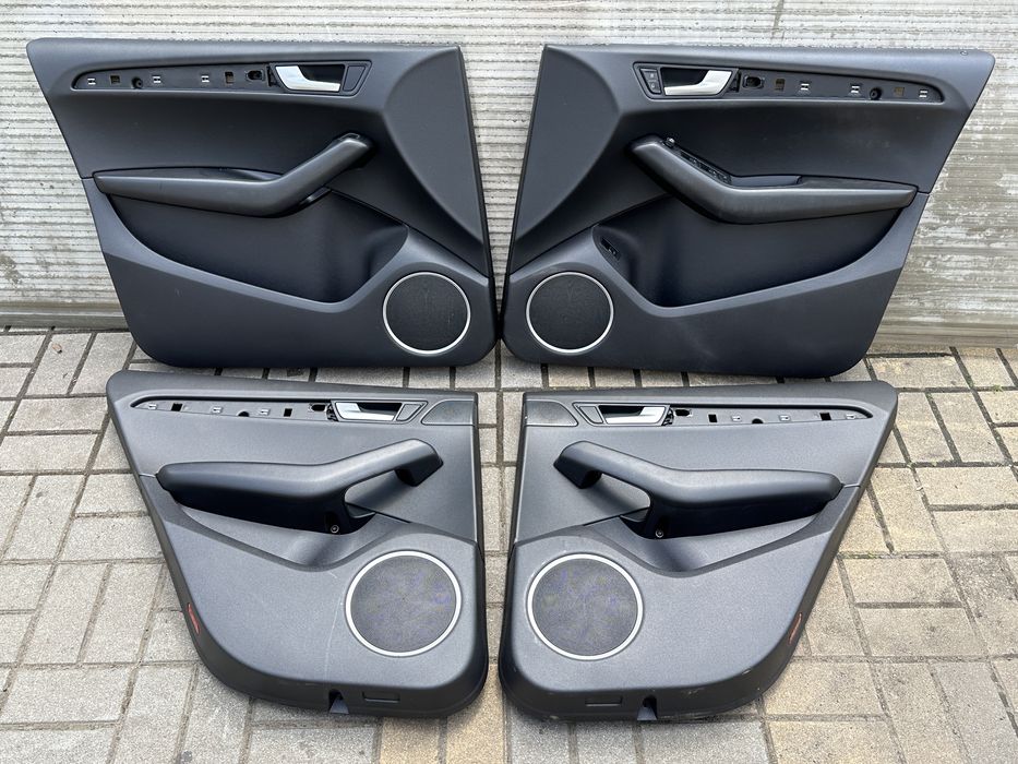 AUDI Q5 8R Boczek Tapicerka drzwi boczki Bang Olufsen