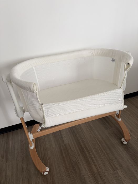 Дитяче приставне ліжечко 2в1 BabyGo Amila
