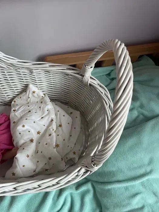 Wiklinowy wózek dla lalki tylko odbiór osobisty
