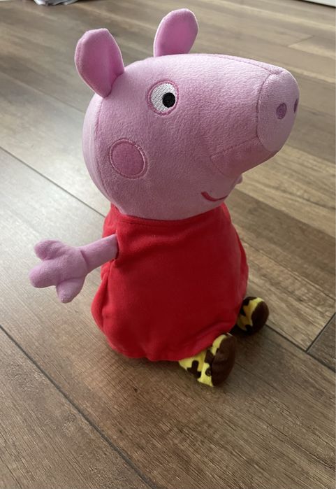 Świnka Peppa maskotka z dźwiękiem 24 cm