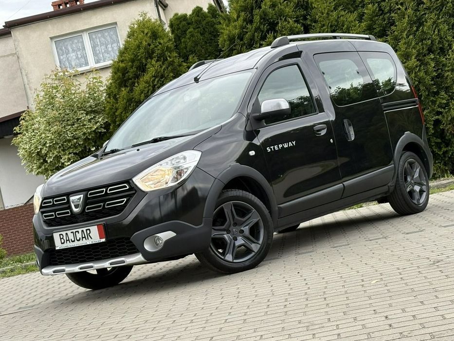 Dacia Dokker Stepway, Kamera cofania, Podgrzewane fotele, Tempomat, Hak