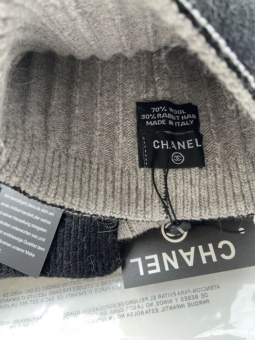 Комплект шарф шапка Chanel новый