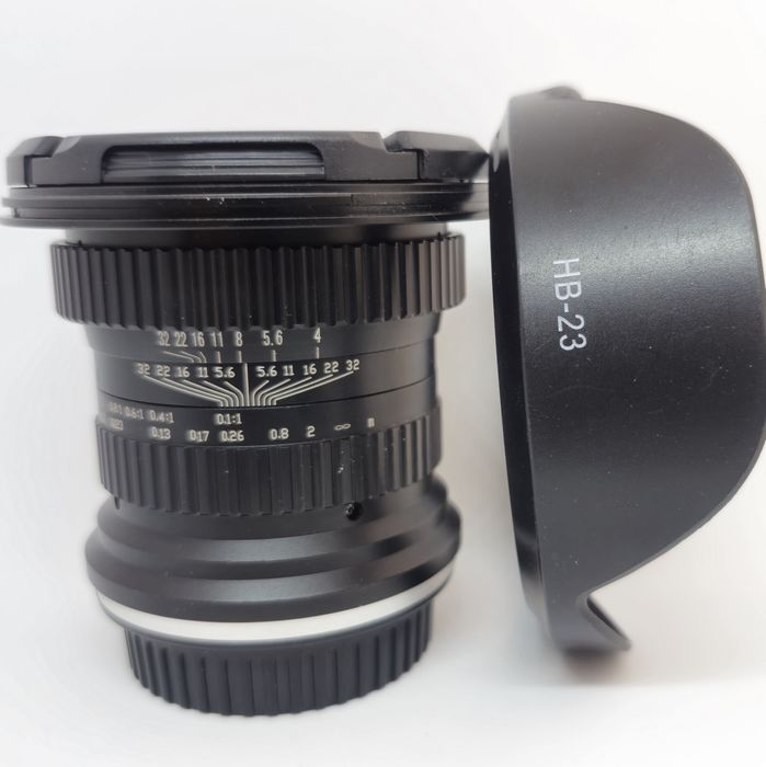 Opteka 15mm f/4-32 1:1 Macro (Canon EF)