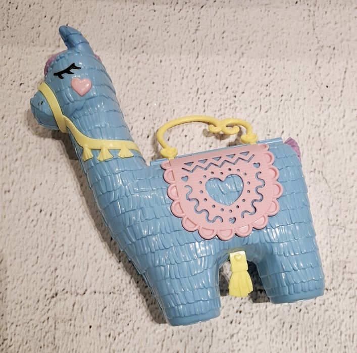 Polly Pocket zestaw walizka lama