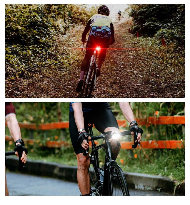 Oświetlenie rowerowe lampa rowerowa CYCLAMI CY300T
