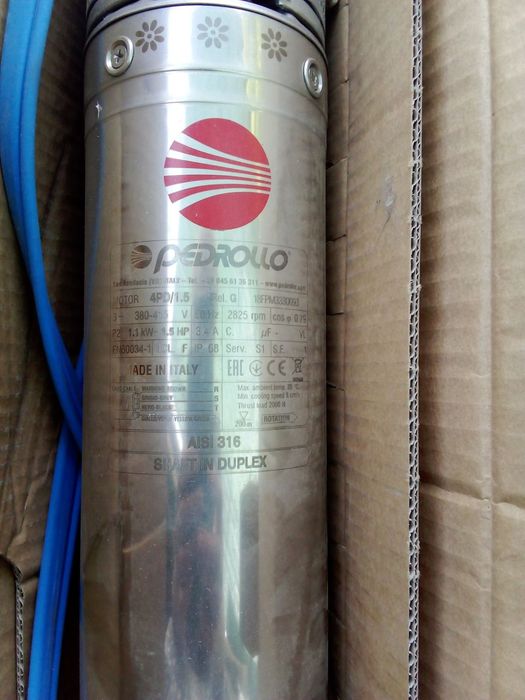 Продам насос , новый? PEDROLLO 4SR4/14