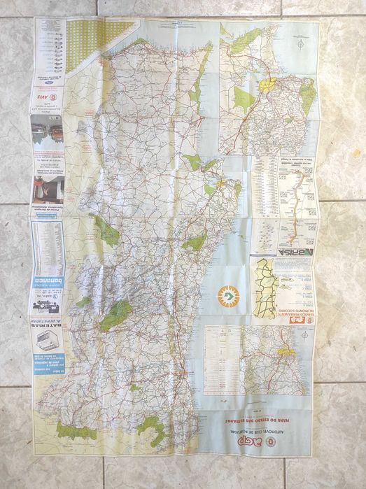 Mapa Estradas Portugal ACP 88ª Edição