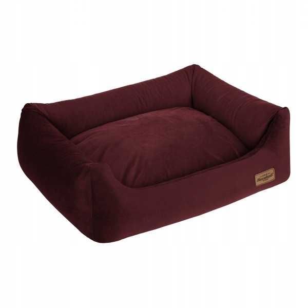 Recobed kanapa dla psa odcienie czerwieni 65 cm x 50 cm