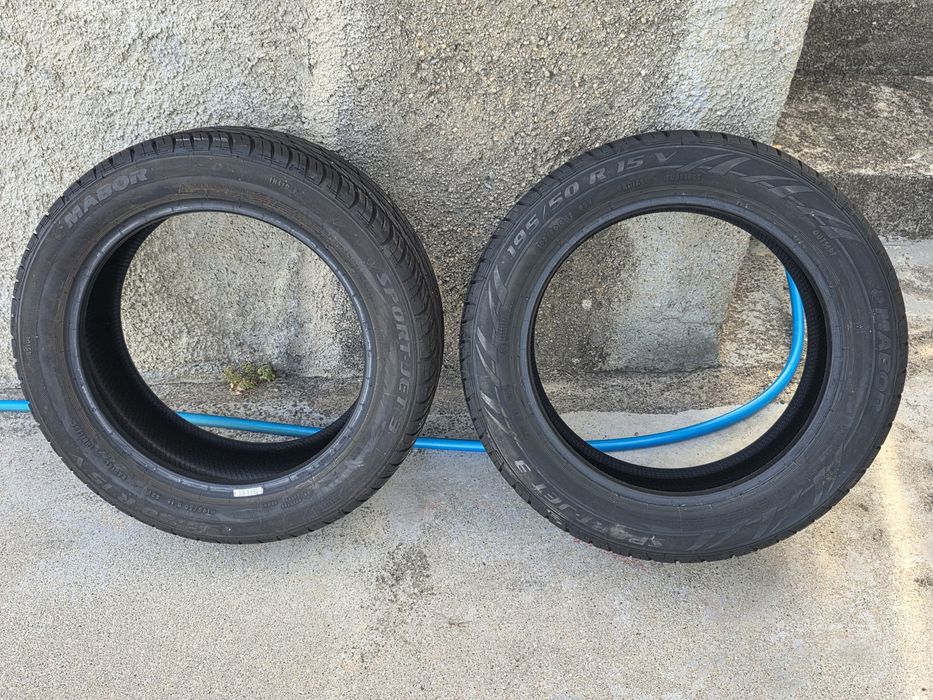 2 Pneus Mabor novos 195/50 R15