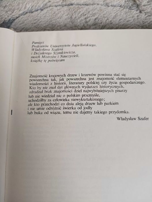Nasze drzewa - książka o różnych gat.drzew w Polsce
