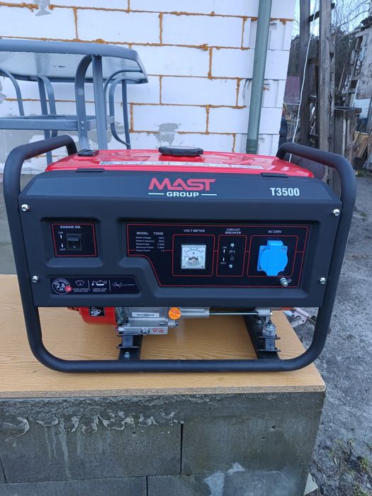 Новий  генератор MAST GROUP Т3500  2,5 кВт / 2,8 кВт і 2 банки масла