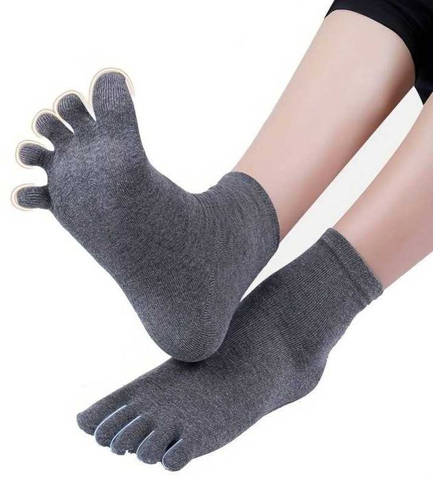 Meias com dedos pés antifricção evita bolhas e feridas NOVOS