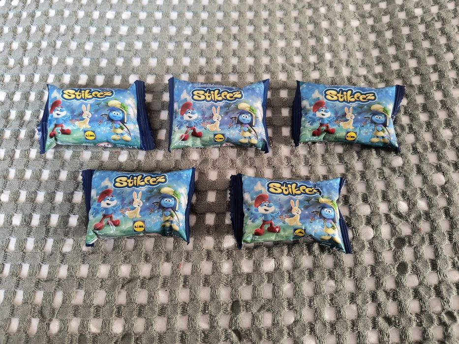 Stikeez Smerfy - nowe nieodpakowane figurki