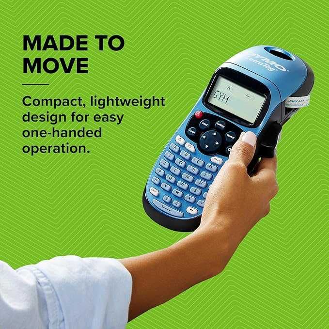 Drukarka Etykiet DYMO LetraTag LT-100H z Klawiaturą ABC Uszkodzona