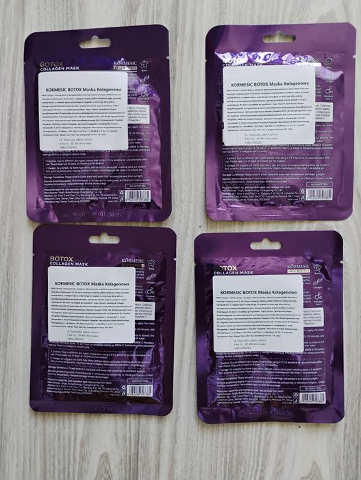 Kormesic Botox maseczka kolagenowa 25 ml (4 szt)