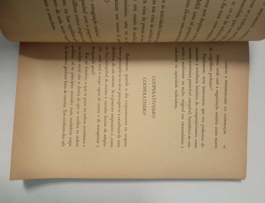 Defesa do movimento cooperativo, de Armando Cândido
