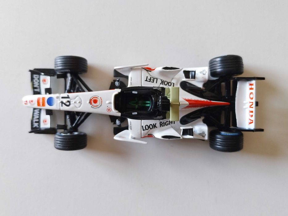 miniatura 1/43 HONDA RA106 Jenson Button (2006) | edição Altaya