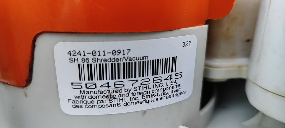 Sprzedam dmuchawę STIHL BG 86 C