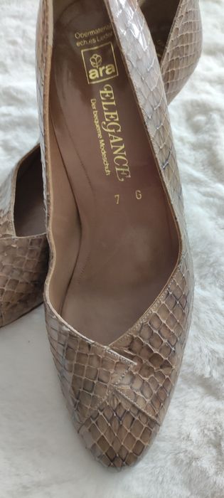 Firma ARA - eleganckie czółenka ze skóry