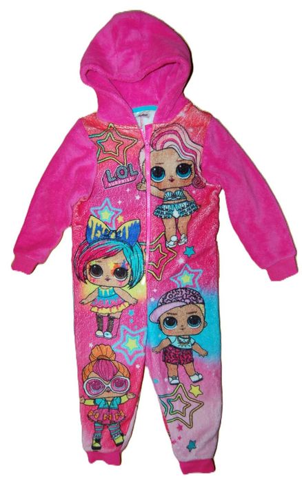 jednoczęściowa piżama ocieplana pajac LOL 4 lata