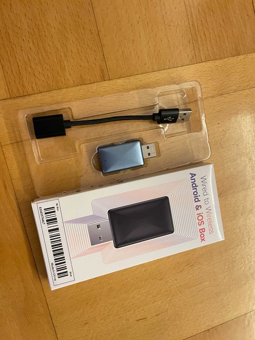 Carplay Android Auto 2w1 Smart Mini Box wifi BT Auto Connect
