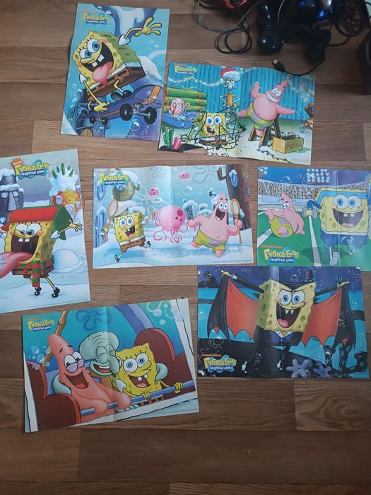 Постеры Губка Боб 7шт