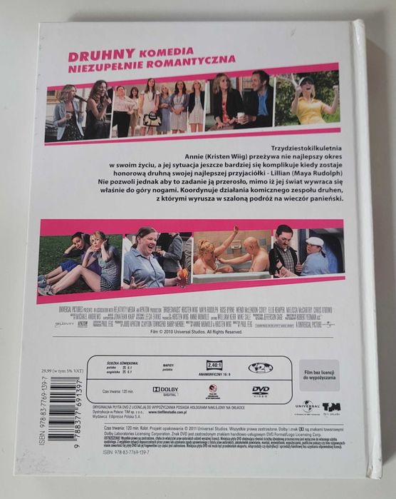 Druhny DVD Film Komedia Romantyczna Lektor Polski