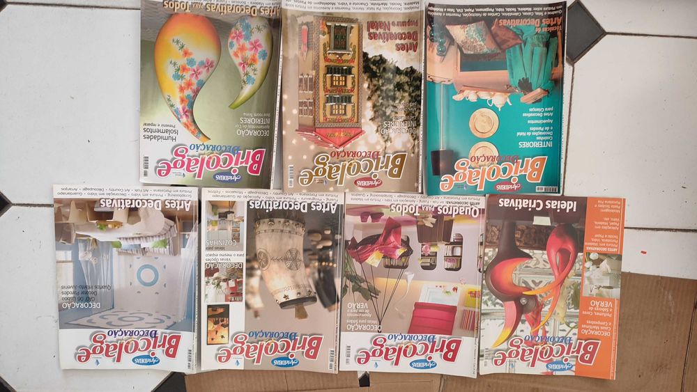 Lote 27 Revistas Bricolage e Decoração