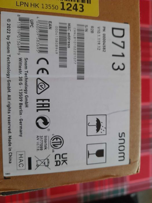 Telefon stacjonarny Snom D713