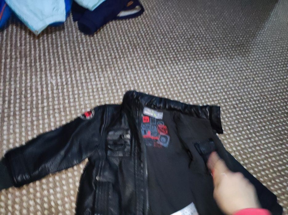 Куртка Курточка Косуха Кожана дитяча розмір 74 см. 12 місяців