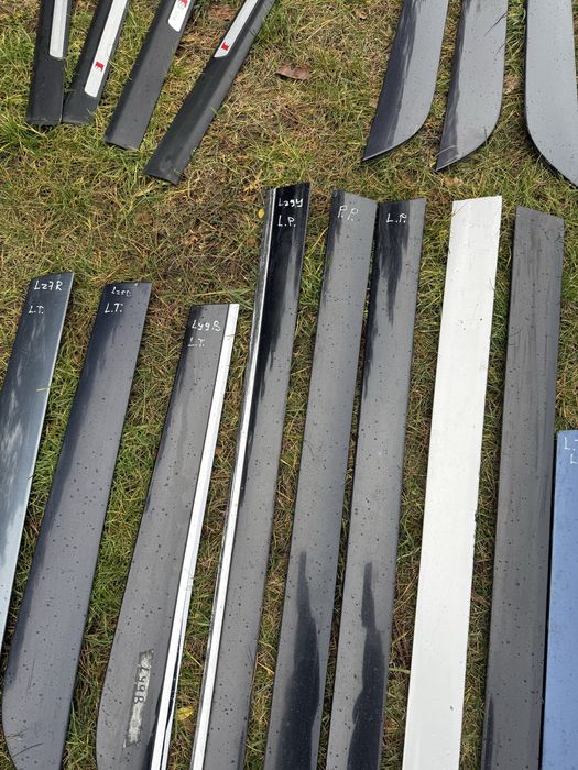 Накладки порога, листва дверей Ауді а6 с6