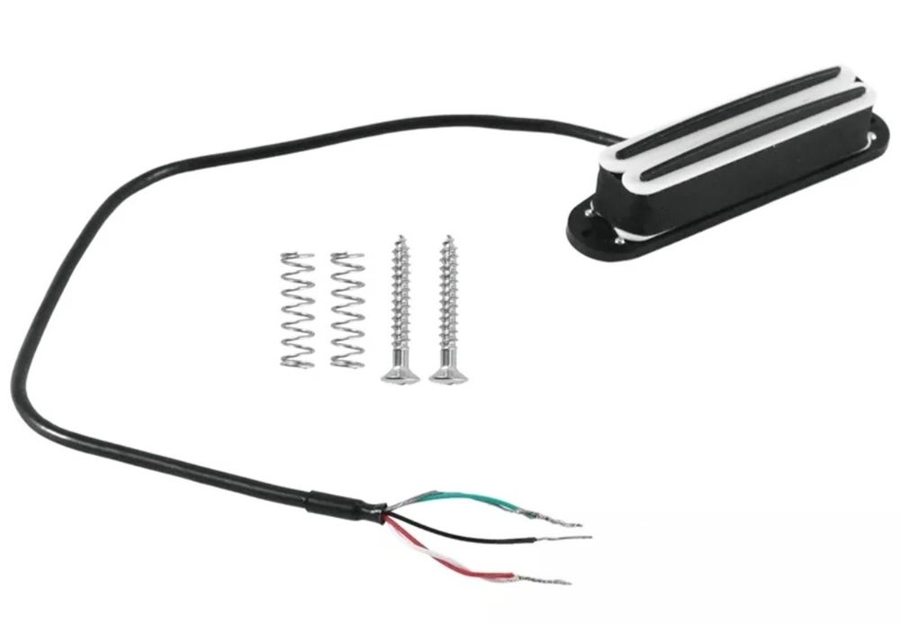 Captador Pickup Dual Hotrail Alnico 5 Guitarra Eléctrica Novo!