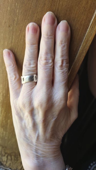 Anel em prata 925 maciça