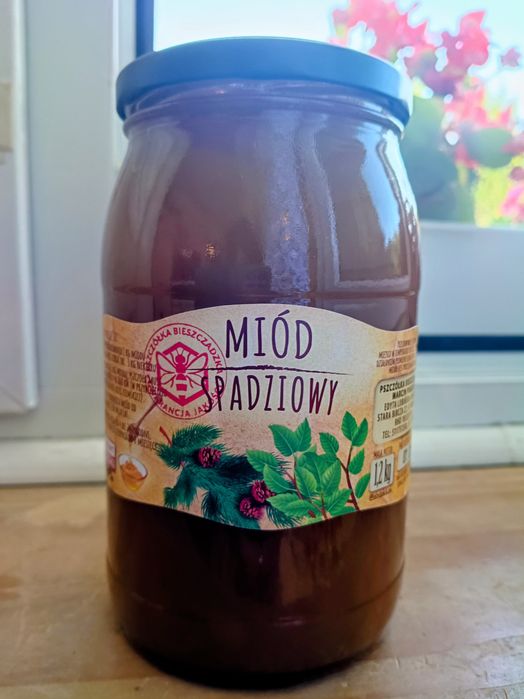 Miód spadziowy 1,2kg