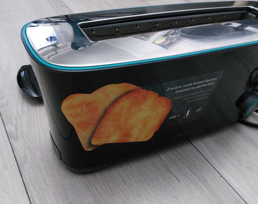 Toster Cecotec Toast&Taste Extra B czarny 1000 W