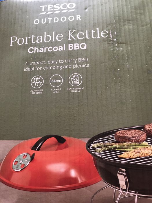 Портативный решетчатый угольный гриль с регулировкой подачи воздуха