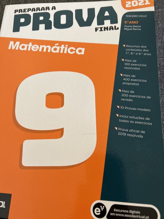 Preparação exame matemática