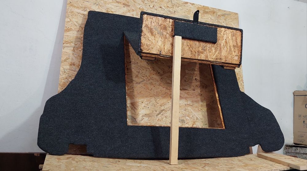 Рівна підлога у багажник Ланос/ЗАЗ/Сенс.