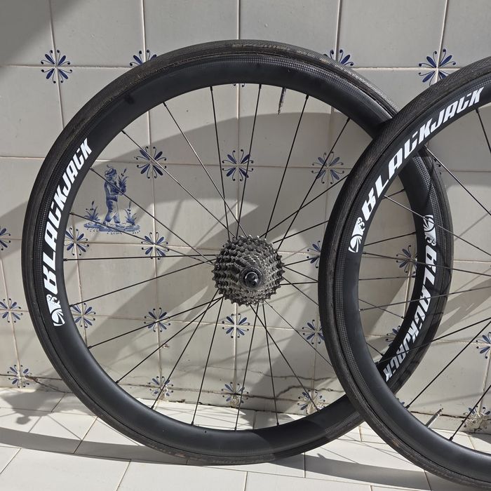 Rodas novas BlackJack 35c Carbono - Tubulares
BlackJack 35mm
Cassete