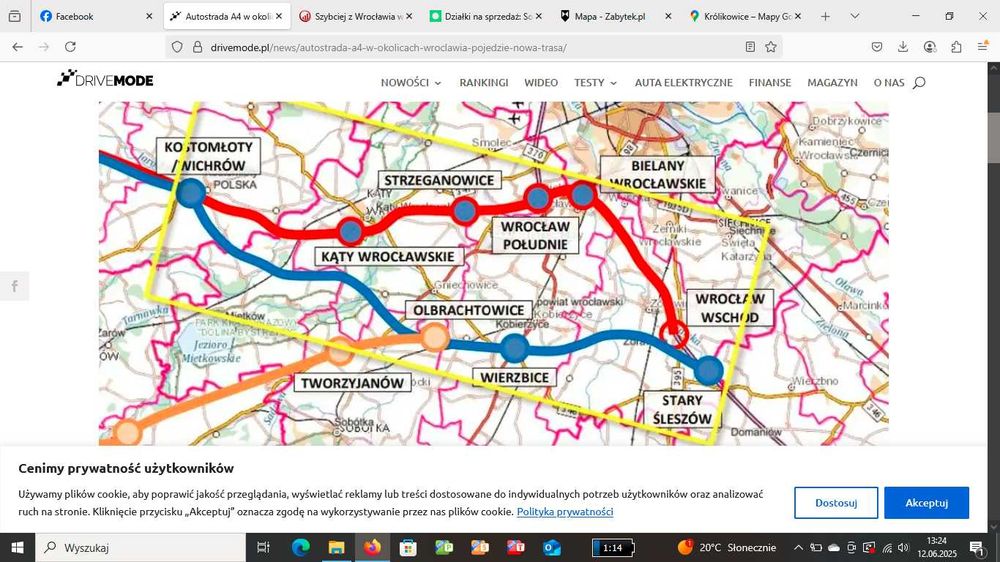 Na sprzedaż działka budowlana 1144 m² – Stary Zamek