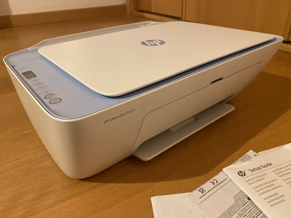 Impressora HP Deskjet 2822e, nova e embalada (Jato de Tinta - Wi-Fi)