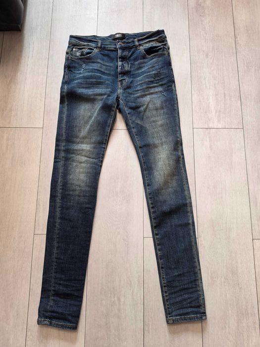 Spodnie Męskie Jeansy Amiri Rozmiar 35 L Długie Typu Skinny