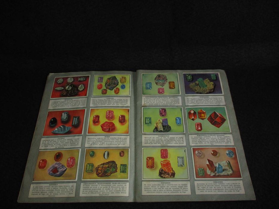 Caderneta Cromos Colecção Cultura História Natural 1958