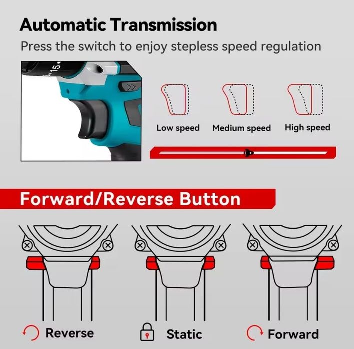 Aparafusadora a bateria