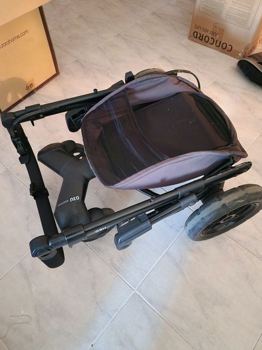 Conjunto de passeio concord air e neo, ovo isofix, alcofa e acessórios